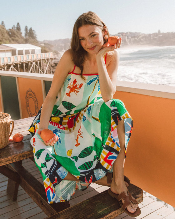 Soleil Summer Midi Dress