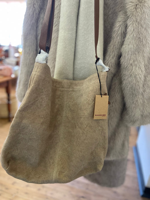 Lisa - Jute Large Bag - Beige